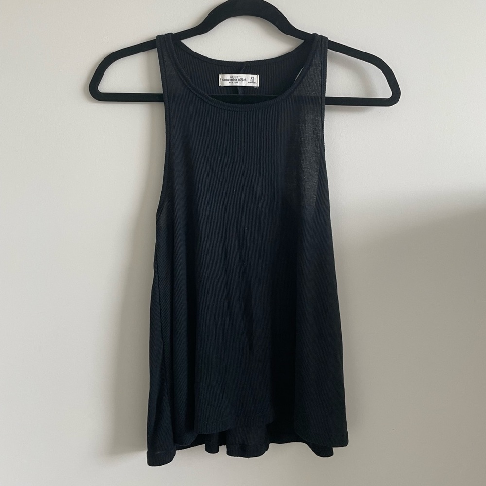 Black XS Abercrombie & Fitch Tank Top